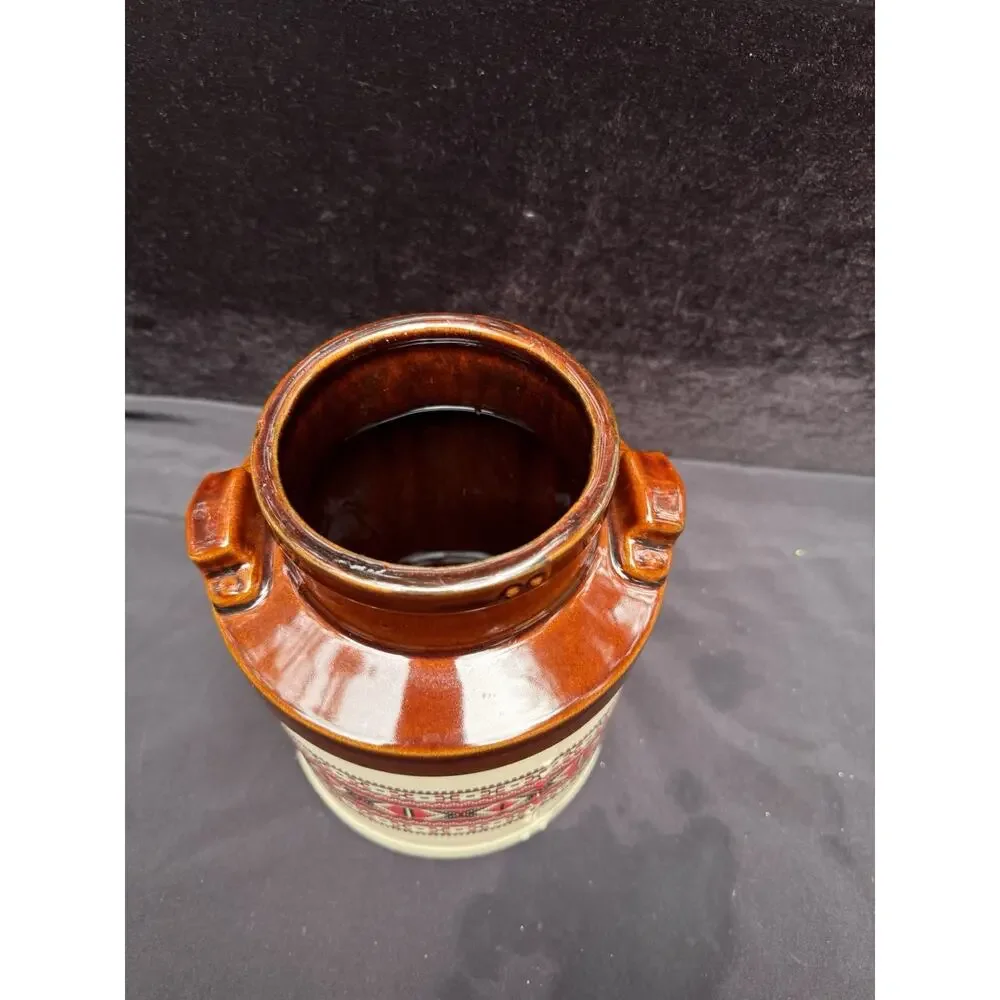 Vintage 1970s McCoy #332 Milk Kitchen Canister Or Cookie Jar EUC